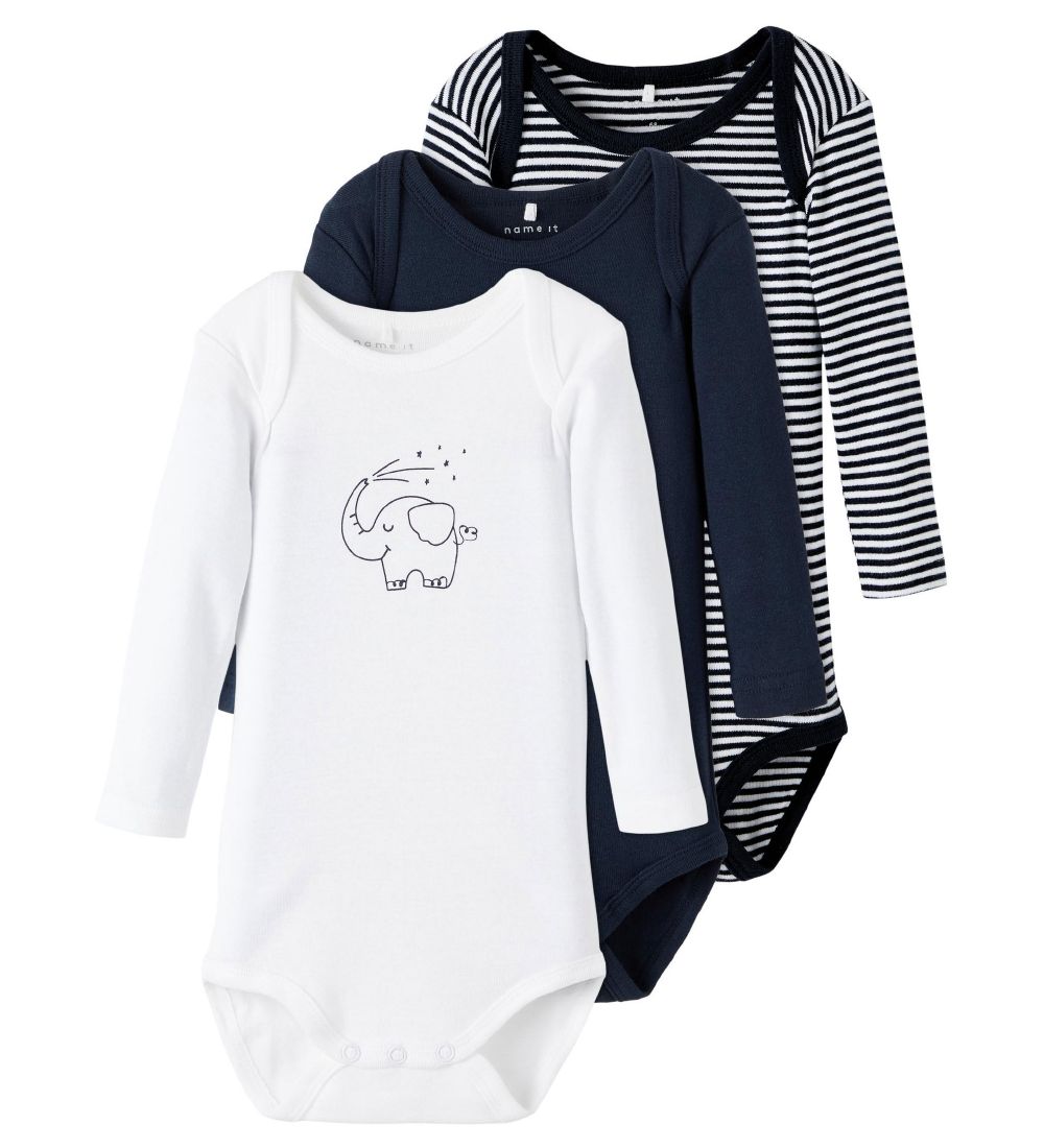 Name It Body l/ä - Noos - NbnBody - 3er-Pack - Dark Sapphire - Name It - 50 - Body L/Ä Name It Body l/ä - Noos - NbnBody - 3er-Pack - Dark Sapphire - Name It - 50 - Body L/Ä von Name It