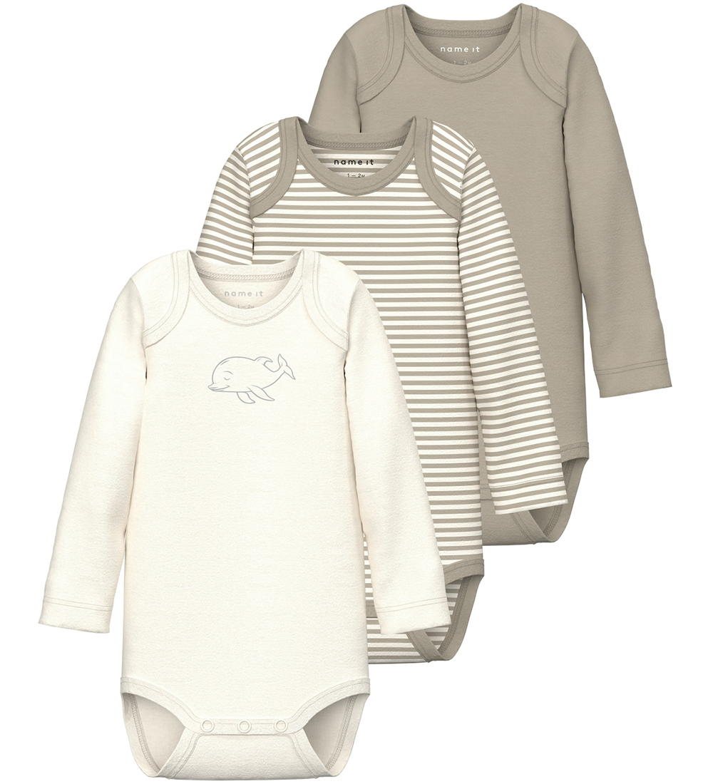 Name It Body l/ä - Noos - NbnBody - 3er-Pack - Reines Kaschmir - Name It - 56 - Body L/Ä Name It Body l/ä - Noos - NbnBody - 3er-Pack - Reines Kaschmir - Name It - 56 - Body L/Ä von Name It