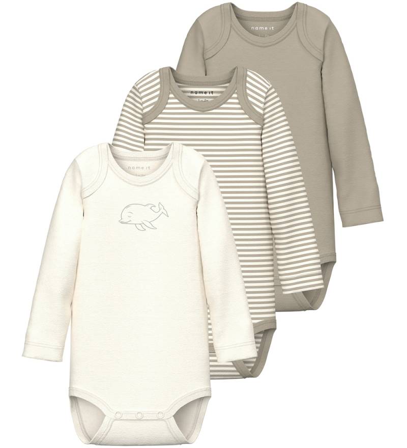 Name It Body l/ä - Noos - NbnBody - 3er-Pack - Reines Kaschmir - Name It - 56 - Body L/Ä Name It Body l/ä - Noos - NbnBody - 3er-Pack - Reines Kaschmir - Name It - 56 - Body L/Ä von Name It