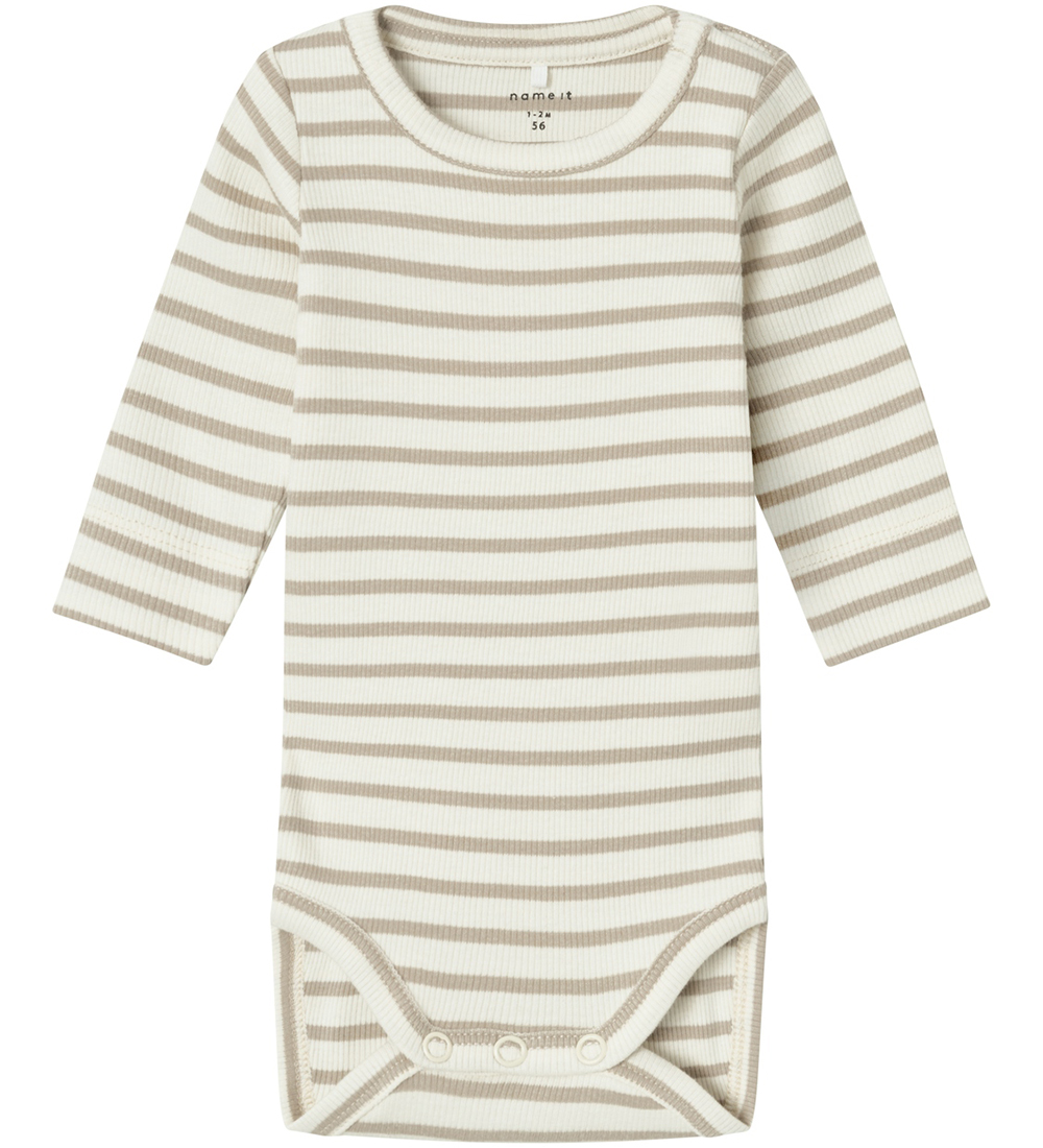 Name It Body l/ä - Noos - Rib - NbnBani - Reines Kaschmir - Name It - 1 Jahr (80) - Body L/Ä von Name It