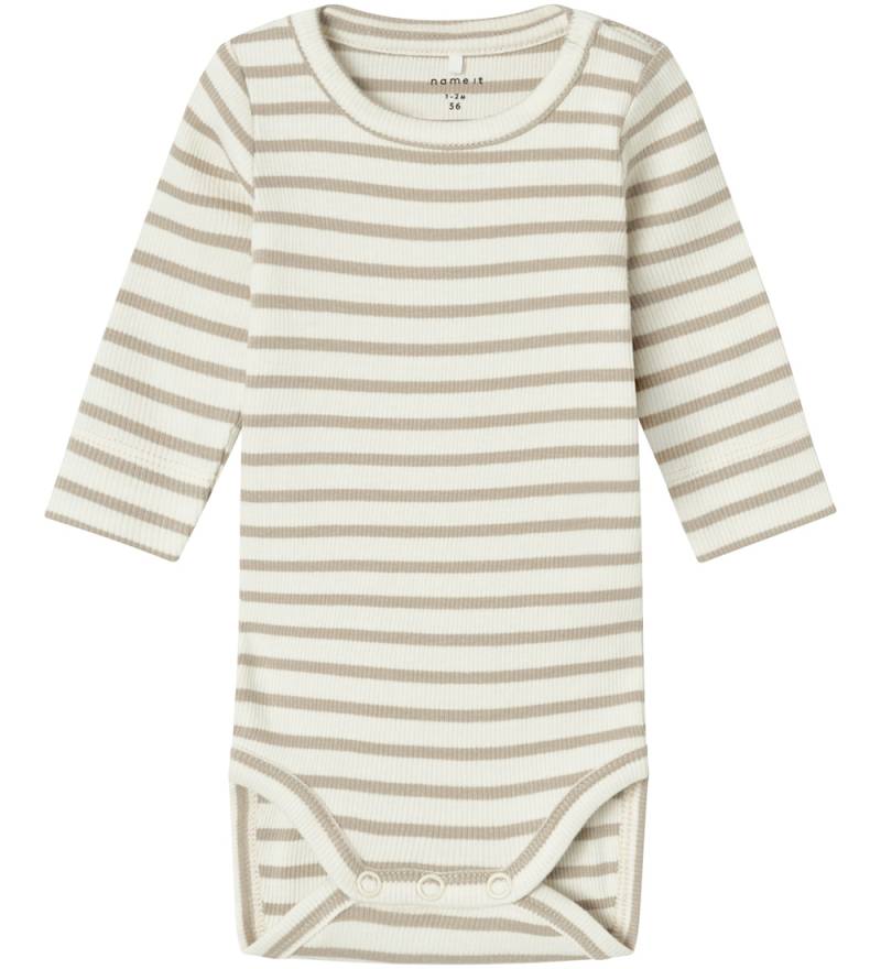 Name It Body l/ä - Noos - Rib - NbnBani - Reines Kaschmir - Name It - 1 Jahr (80) - Body L/Ä von Name It