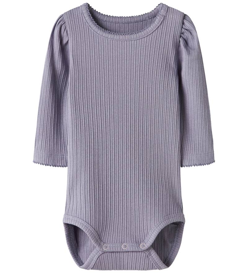 Name It Body l/ä - Rib - NbfDemi - Lavender Grey - Name It - 68 - Body L/Ä Name It Body l/ä - Rib - NbfDemi - Lavender Grey - Name It - 68 - Body L/Ä von Name It