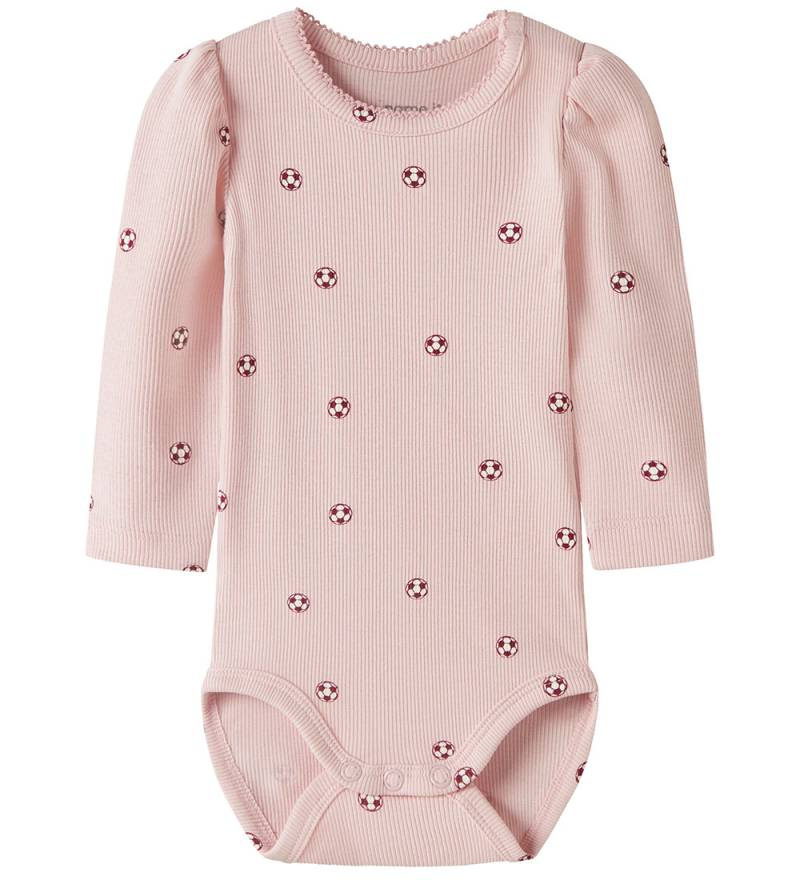 Name It Body l/ä - Rib - NbfHaball - Lotus m. Fußbälle - Name It - 1½ Jahre (86) - Body L/Ä von Name It