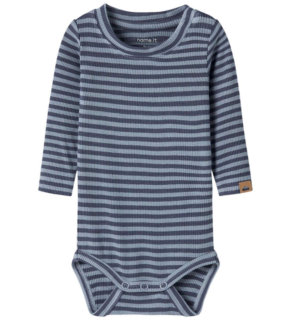 Name It Body l/ä - Rib - Viskose - NbmKardio - Ashley Blue - Name It - 74 - Body L/Ä Name It Body l/ä - Rib - Viskose - NbmKardio - Ashley Blue - Name It - 74 - Body L/Ä von Name It