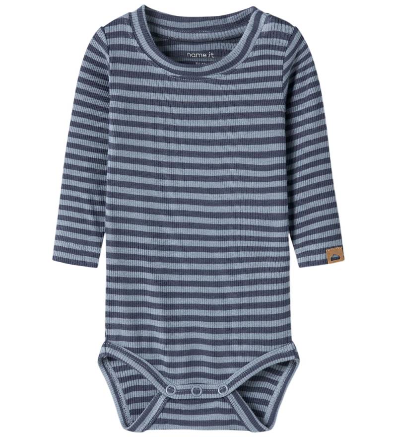 Name It Body l/ä - Rib - Viskose - NbmKardio - Ashley Blue - Name It - 74 - Body L/Ä Name It Body l/ä - Rib - Viskose - NbmKardio - Ashley Blue - Name It - 74 - Body L/Ä von Name It