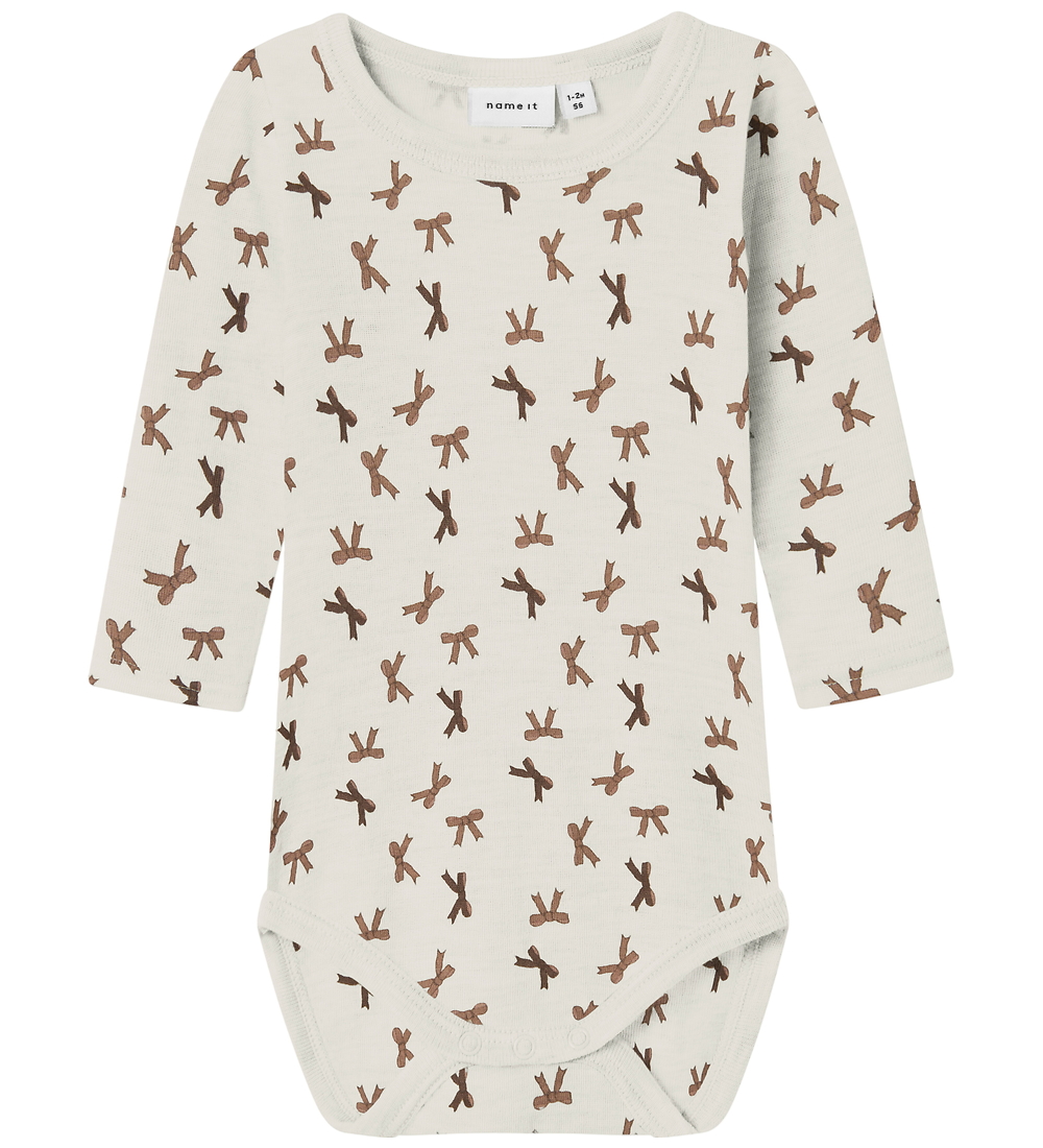 Name It Body l/ä - Wolle - NbfWang - Snow White/Bögen - Name It - 50 - Body L/Ä Name It Body l/ä - Wolle - NbfWang - Snow White/Bögen - Name It - 50 - Body L/Ä von Name It