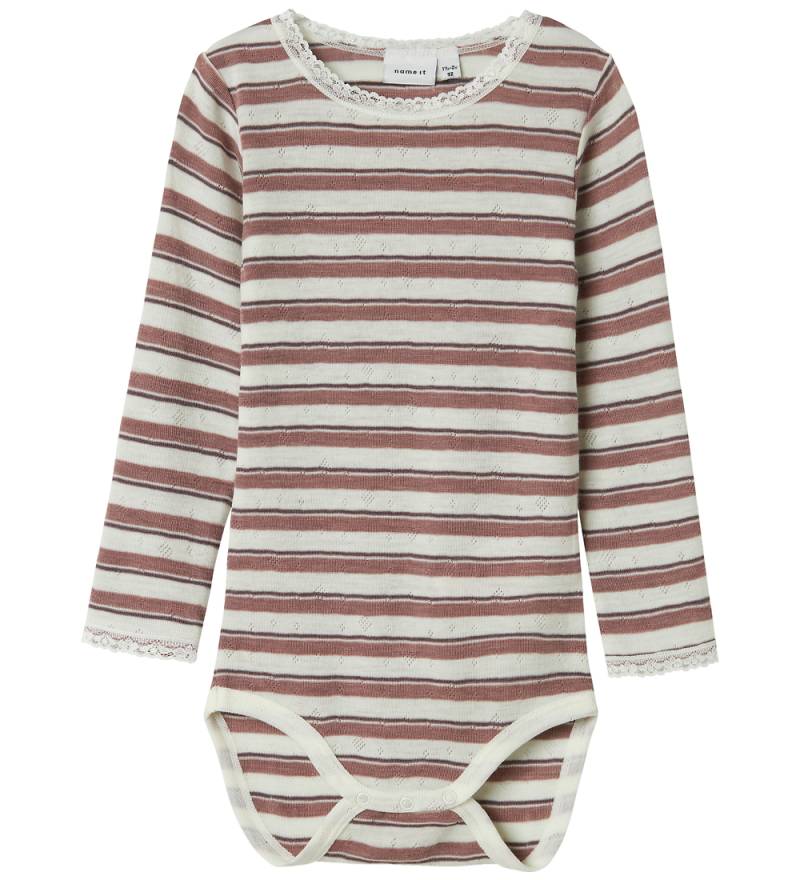 Name It Body l/ä - Wolle - NmfWang - Geweih/Snow White - Name It - 3 Jahre (98) - Body L/Ä von Name It