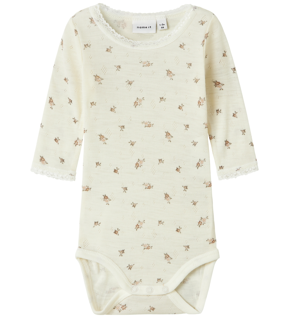 Name It Body l/ä - Wolle - Noos - NbfWang - Snow White/Small Flu - Name It - 68 - Body L/Ä Name It Body l/ä - Wolle - Noos - NbfWang - Snow White/Small Flu - Name It - 68 - Body L/Ä von Name It