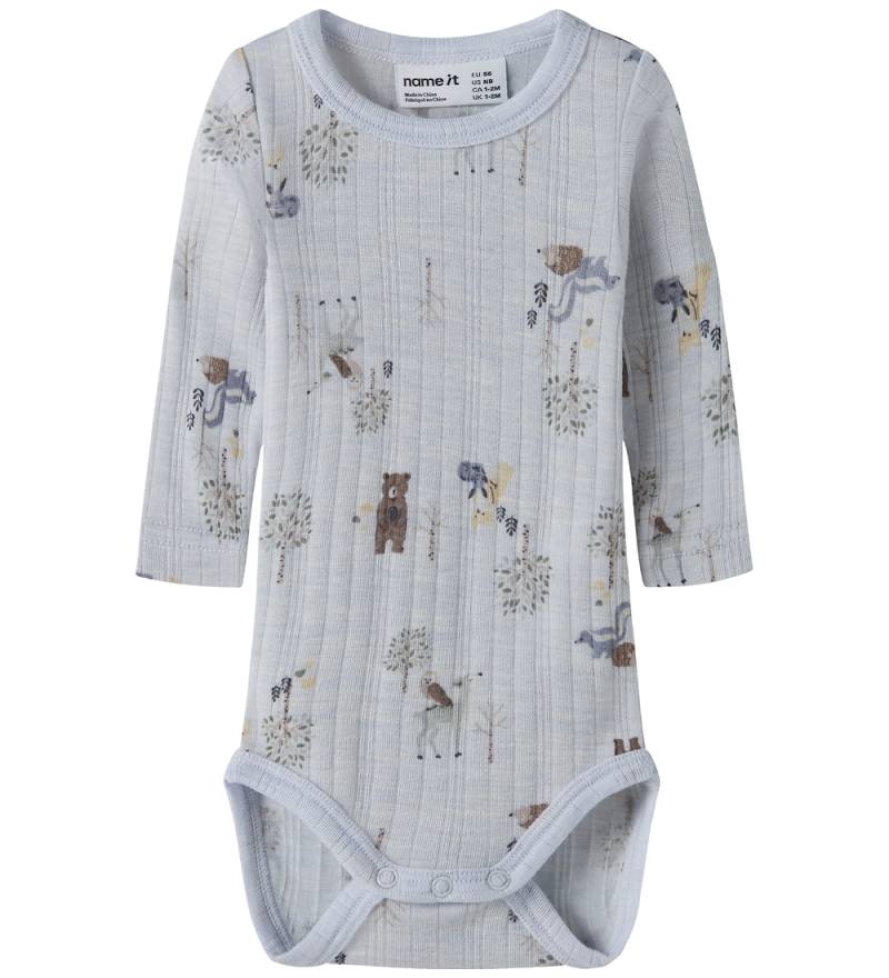 Name It Body l/ä - Wolle - Rib - Noos - NbmWang - Arctic Ice/For - Name It - 62 - Body L/Ä Name It Body l/ä - Wolle - Rib - Noos - NbmWang - Arctic Ice/For - Name It - 62 - Body L/Ä von Name It