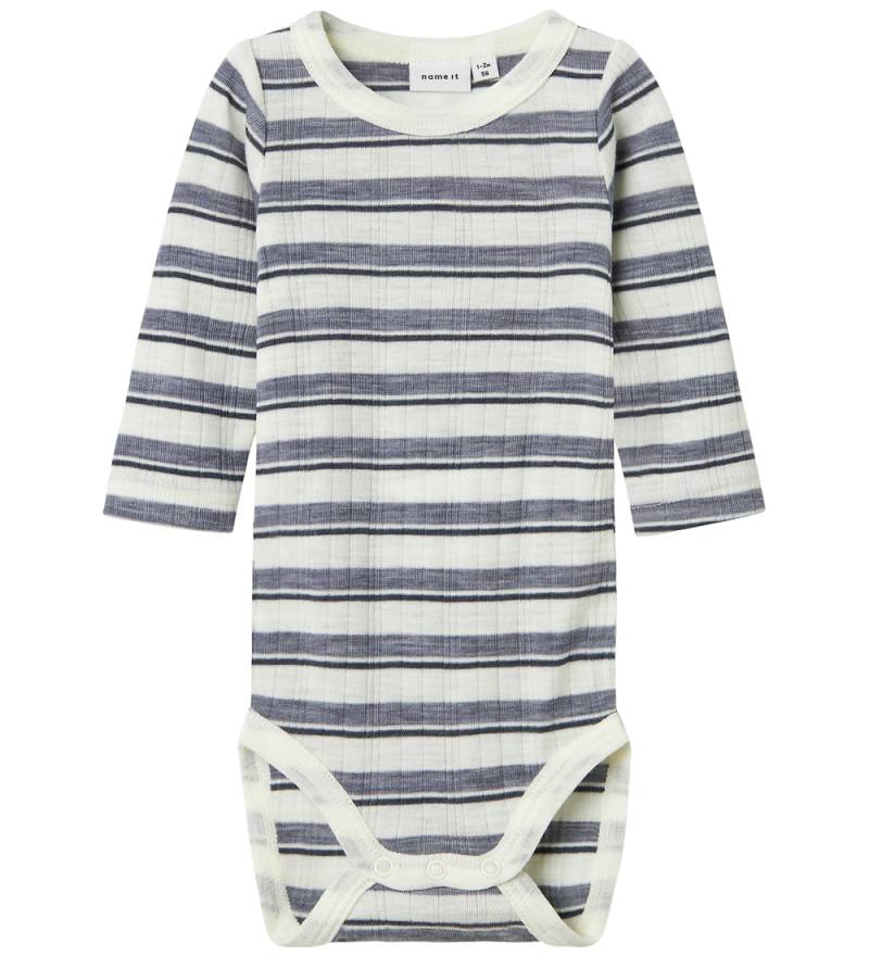 Name It Body l/ä - Wolle - Rib - Noos - NbmWang - Folkstone Grau - Name It - 62 - Body L/Ä Name It Body l/ä - Wolle - Rib - Noos - NbmWang - Folkstone Grau - Name It - 62 - Body L/Ä von Name It