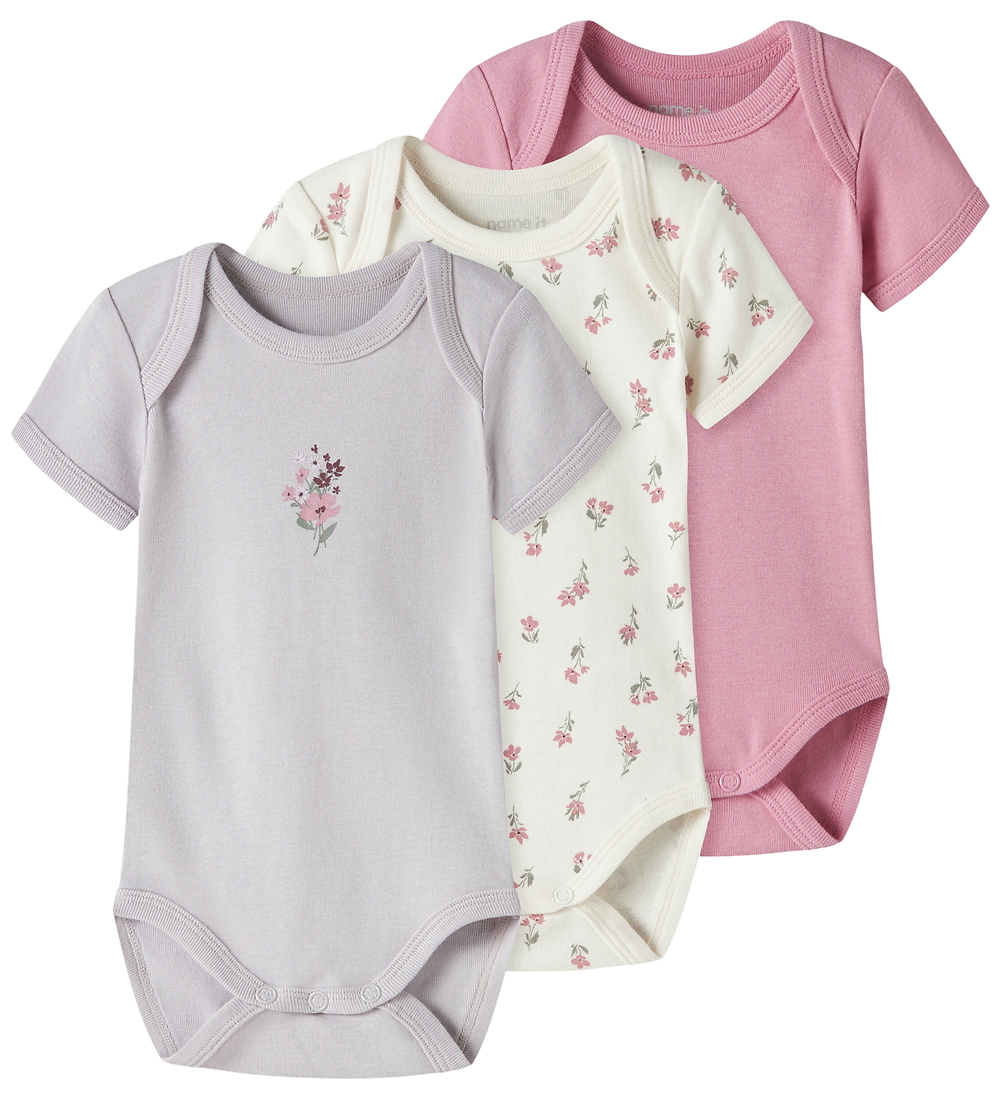 Name It Bodys k/ä - 3er-Pack - Noos - NbfBody - Jet Stream/w/Lil - Name It - 68 - Body K/Ä Name It Bodys k/ä - 3er-Pack - Noos - NbfBody - Jet Stream/w/Lil - Name It - 68 - Body K/Ä von Name It