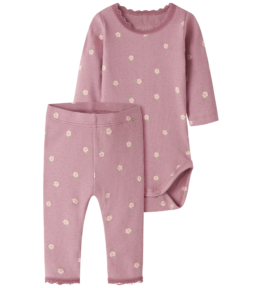 Name It Bodyset - Rib - NbfLaurel - Flieder - Name It - 56 - Body L/Ä Name It Bodyset - Rib - NbfLaurel - Flieder - Name It - 56 - Body L/Ä von Name It
