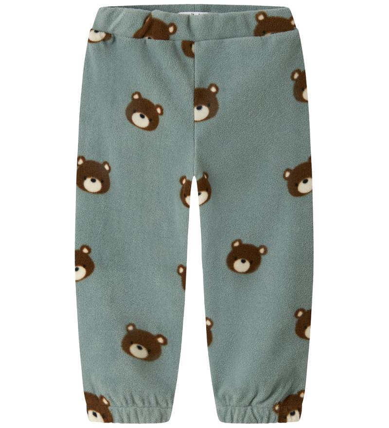 Name It Fleecehose - NmmOrlajs - Abyss m. Kuscheltiere - Name It - 2 Jahre (92) - Fleecehosen von Name It