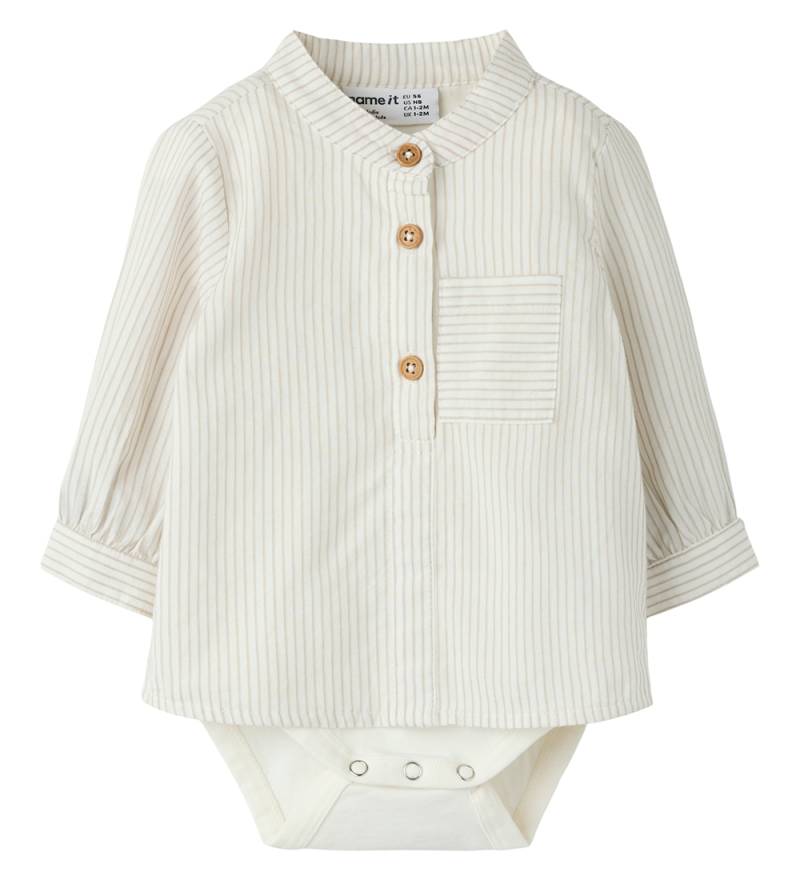Name It Hemdbody l/ä - NbmFather - Cloud Tänzer/Chateau Grey - Name It - 56 - Body L/Ä Name It Hemdbody l/ä - NbmFather - Cloud Tänzer/Chateau Grey - Name It - 56 - Body L/Ä von Name It
