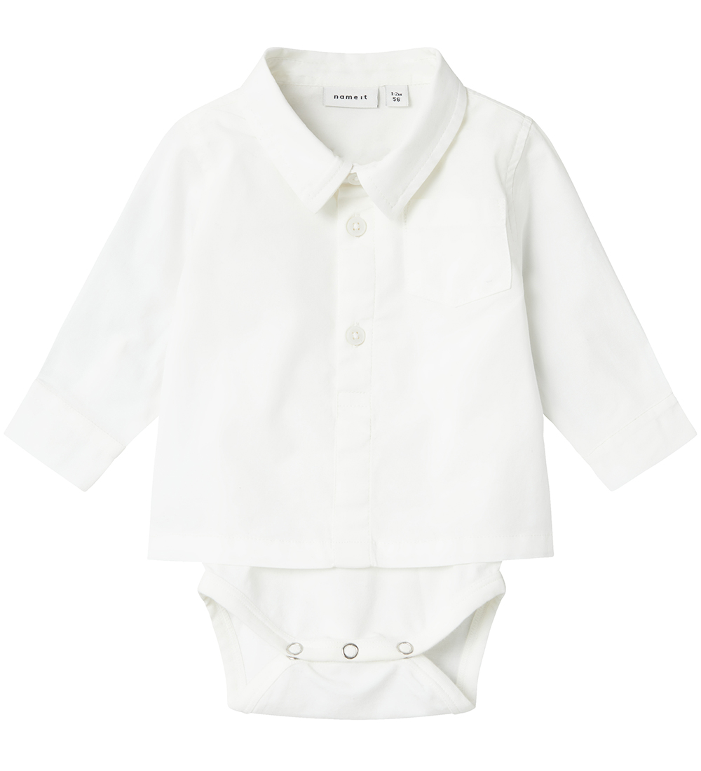 Name It Hemdbody l/ä - NbmRoah - Bright White - Name It - 50 - Body L/Ä Name It Hemdbody l/ä - NbmRoah - Bright White - Name It - 50 - Body L/Ä von Name It