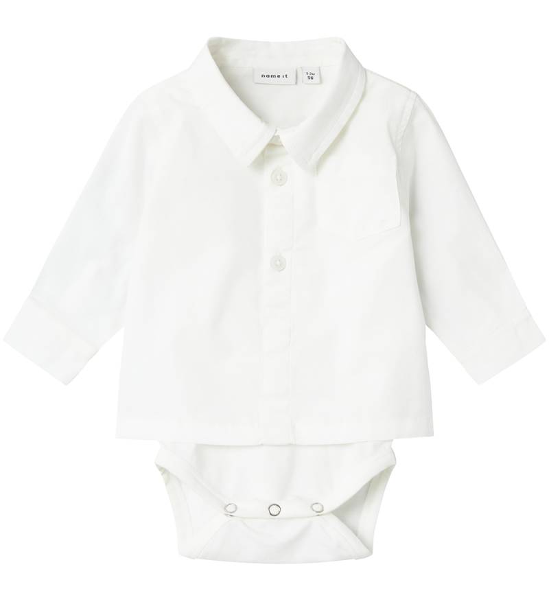 Name It Hemdbody l/ä - NbmRoah - Bright White - Name It - 50 - Body L/Ä Name It Hemdbody l/ä - NbmRoah - Bright White - Name It - 50 - Body L/Ä von Name It