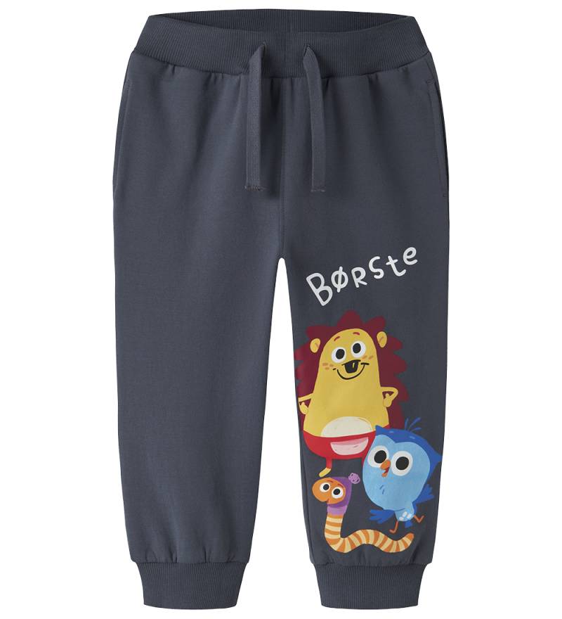 Name It Jogginghosen - NmmAban - Pinsel - Ombre Blue - Name It - 4 Jahre (104) - Jogginghosen von Name It