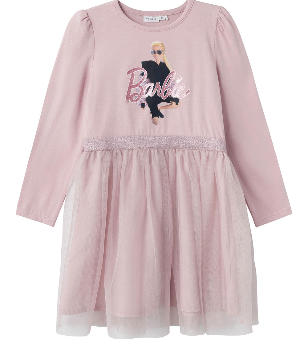 Name It Kleid - NmfJetinna Barbie - Violett Ice - Name It - 1½ Jahre (86) - Kleider von Name It