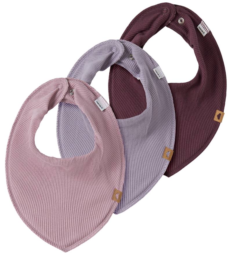 Name It Lätzchen - 3er-Pack - Rib - NbfYvette - Mauve Schatten/L - Name It - One Size - Lätzchen Name It Lätzchen - 3er-Pack - Rib - NbfYvette - Mauve Schatten/L - Name It - One Size - Lätzchen von Name It