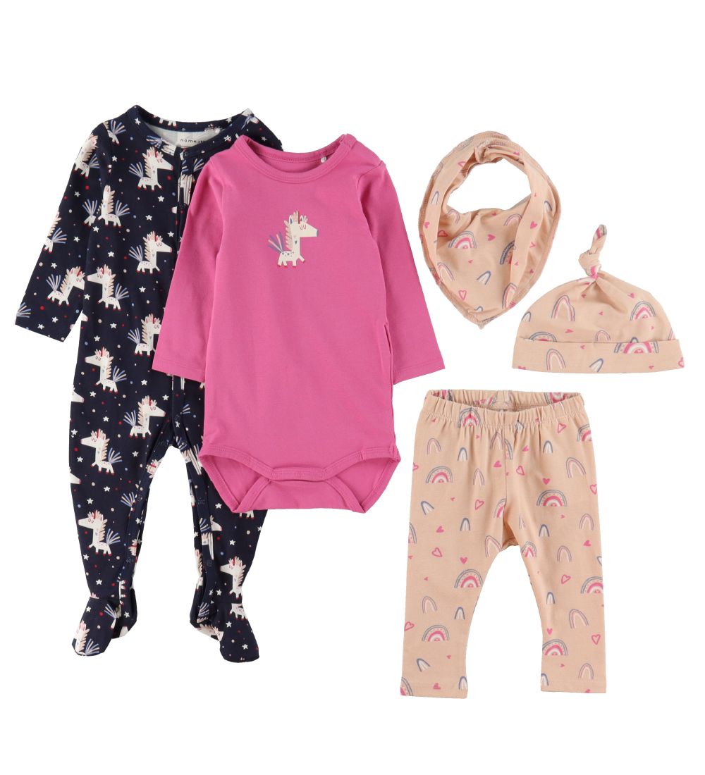 Name It Multipakke - NbfDidina - Ibis Rose - Name It - 68 - Body L/Ä Name It Multipakke - NbfDidina - Ibis Rose - Name It - 68 - Body L/Ä von Name It
