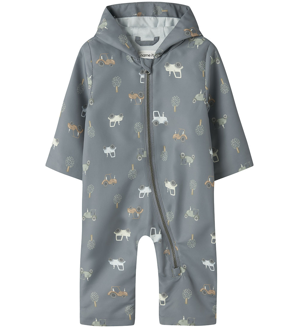 Name It Overall - NbnMax - Flint Stone/Tractor - Name It - 62/68 - Overalls von Name It