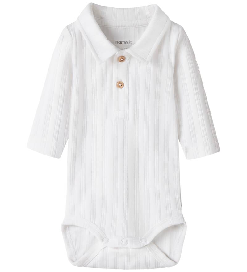 Name It Polo-Karosserie l/ä - Rib - NbmRalph - Bright White - Name It - 56 - Body L/Ä Name It Polo-Karosserie l/ä - Rib - NbmRalph - Bright White - Name It - 56 - Body L/Ä von Name It