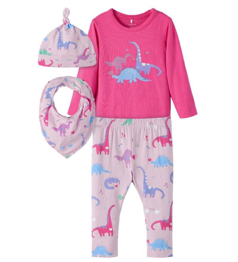 Name It Set - Body/Hosen/Mütze/Lätzchen - NbfBaba - Fuchsia Purp - Name It - 62 - Body L/Ä Name It Set - Body/Hosen/Mütze/Lätzchen - NbfBaba - Fuchsia Purp - Name It - 62 - Body L/Ä von Name It
