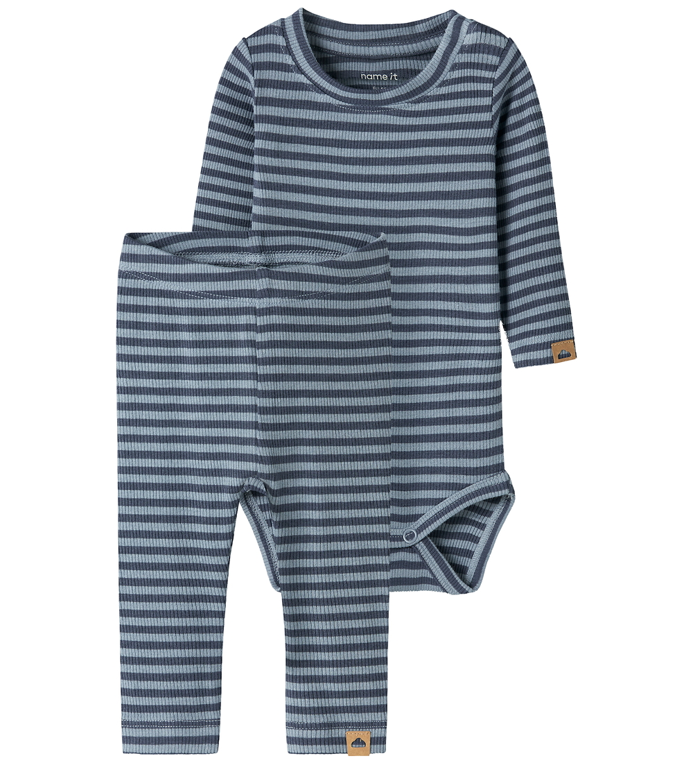 Name It Set - Body l/ä/Leggings - Rib - Viskose - NbMKardio - As - Name It - 68 - Body L/Ä Name It Set - Body l/ä/Leggings - Rib - Viskose - NbMKardio - As - Name It - 68 - Body L/Ä von Name It