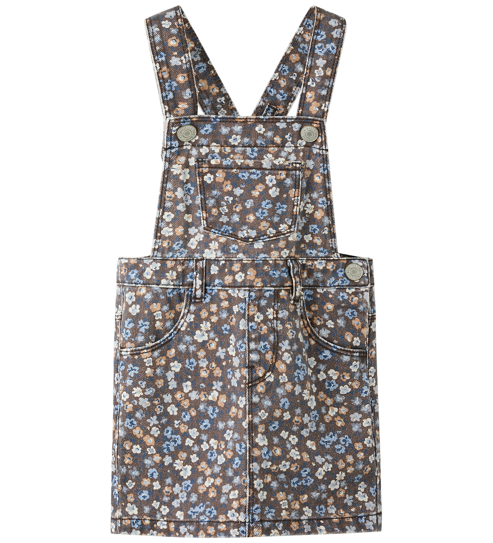 Name It Spencer - Denim - NmfTrine - Einkaufstasche/Petit Blumen - Name It - 3 Jahre (98) - Kleider von Name It