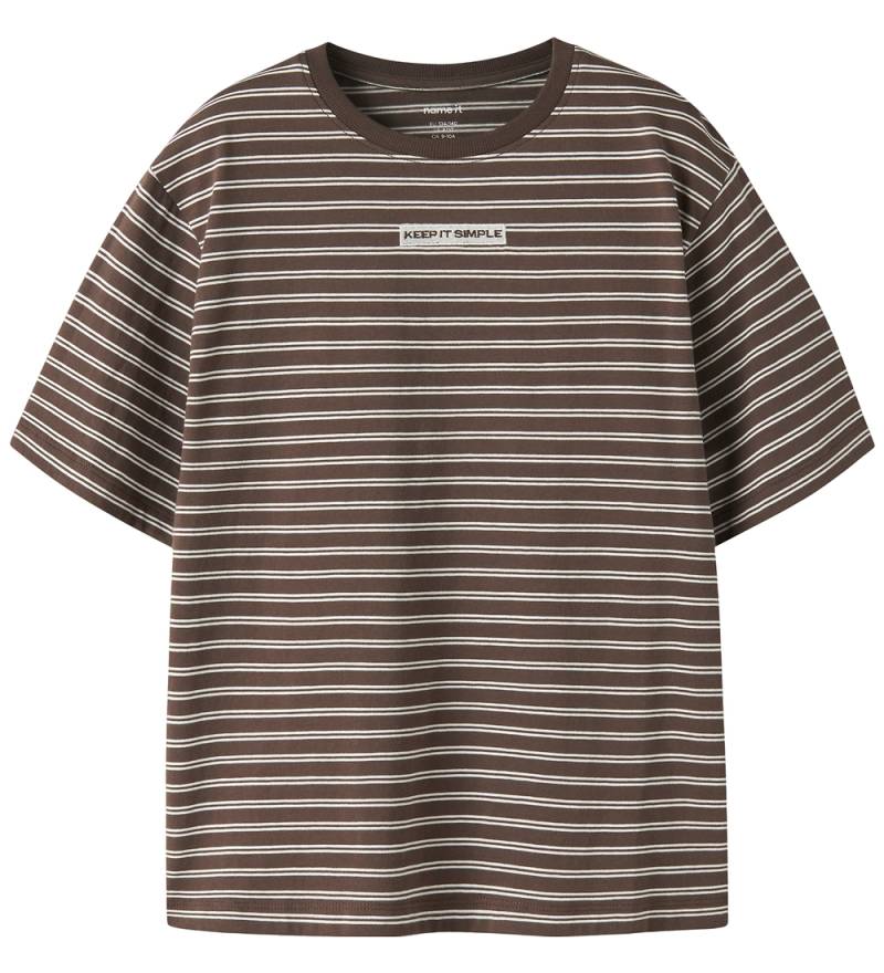 Name It T-Shirt - NkmKristian - Einkaufstasche/Wispy Clouds - Name It - 7-8 Jahre (122-128) - T-Shirts von Name It