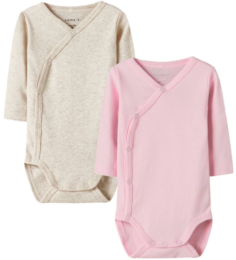 Name It Wickel Bodys l/ä - Noos - NbnBody - 2er-Pack - Pink/Beig - Name It - 68 - Body L/Ä Name It Wickel Bodys l/ä - Noos - NbnBody - 2er-Pack - Pink/Beig - Name It - 68 - Body L/Ä von Name It