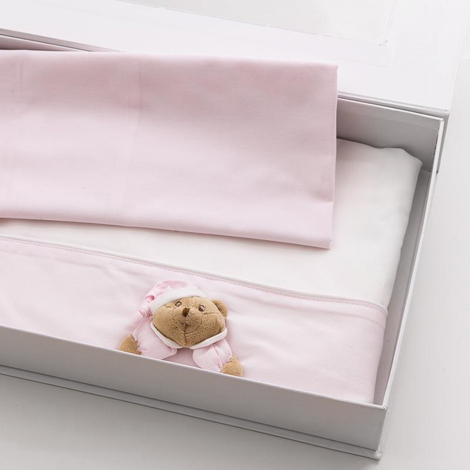 Laken für MINI-ME Set 3-tlg. Puccio pink Laken für MINI-ME Set 3-tlg. Puccio pink von Nanan