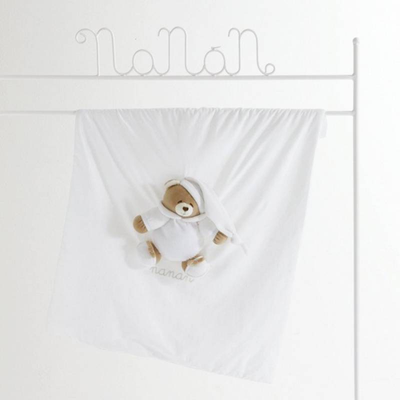 Nanan Tato White Sommer Kinderwagenabdeckung von Nanan