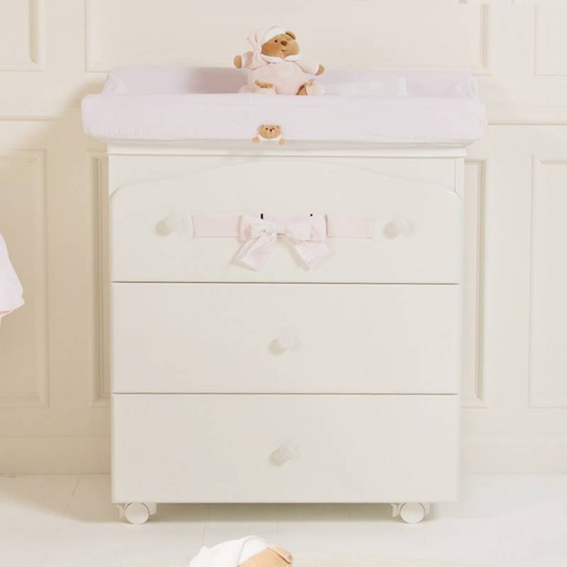 Puccio Star Pink Wickeltisch von Nanan