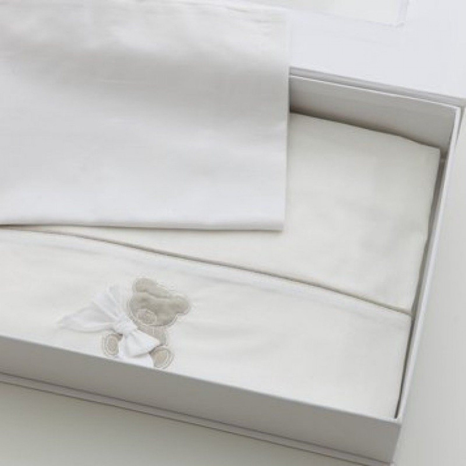 Satz Bettwäsche Nanan Coccolo White 3St Satz Bettwäsche Nanan Coccolo White 3St von Nanan