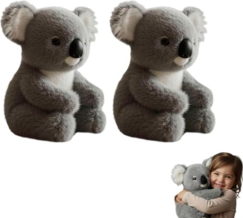 Nankoyal DerKoaly – Emotionale Heilung Auf Abruf, 2 Stück Ultraweiches Koala-Plüschtier, KoalyAi Plüschtier, Imitiert Die Natürlichen Bewegungen Eines Echten Stress Abbauen Koalas Spielzeug von Nankoyal