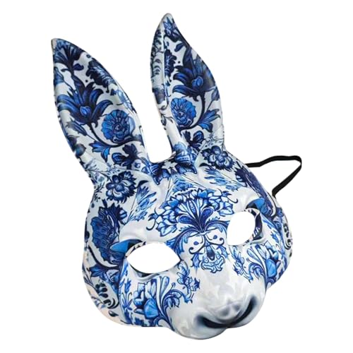 Nankoyal Maskerade-Maske für Frauen, lustige Kaninchen-Gesichtsmaske zum Verkleiden – Cosplay-Kostüm-Zubehör, Gesichtsabdeckung für Damen, Herren, Teenager, Erwachsene Nankoyal Maskerade-Maske für Frauen, lustige Kaninchen-Gesichtsmaske zum Verkleiden – Cosplay-Kostüm-Zubehör, Gesichtsabdeckung für Damen, Herren, Teenager, Erwachsene von Nankoyal