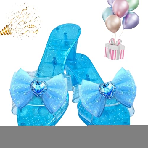 Nankoyal Prinzessinnenschuhe für Kleine Mädchen | Cosplay Requisite High Heels,Hausschuhe Für Familienfotos Feste Karneval Maskenbälle Schule Veranstalter von Nankoyal