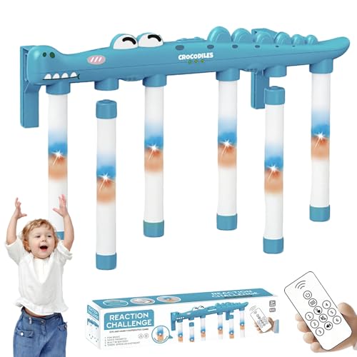 Nankoyal Reflexstab Spiel | Geschicklichkeitsspiel Mit Fallenden Stäben Zur Hand-Auge-Koordinationsschulung,Interaktives Reaktionstraining Spielzeug Für Kinder Jugendliche Und Erwachsene Nankoyal Reflexstab Spiel | Geschicklichkeitsspiel Mit Fallenden Stäben Zur Hand-Auge-Koordinationsschulung,Interaktives Reaktionstraining Spielzeug Für Kinder Jugendliche Und Erwachsene von Nankoyal