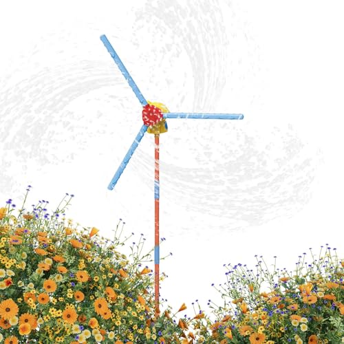 Nankoyal Windmühlen Sprinkler,Outdoor-Spielzeug Für Garten Rasen Hof | Multifunktionelles Bewässerungsgerät Spaß Aktivität Für Garten Rasen von Nankoyal