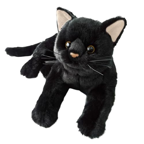 Schwarze Katze, Stofftier, Schwarze Katze, Plüschtier, 30,5 Cm, Realistisches Katzen-Stofftier, Niedliches Kitty-Plüsch-Kätzchen-Spielzeug, Katze,kuscheliges Stofftier,Kitty-Plüsch-Kätzchen-Spielzeug Schwarze Katze, Stofftier, Schwarze Katze, Plüschtier, 30,5 Cm, Realistisches Katzen-Stofftier, Niedliches Kitty-Plüsch-Kätzchen-Spielzeug, Katze,kuscheliges Stofftier,Kitty-Plüsch-Kätzchen-Spielzeug von Nankoyal