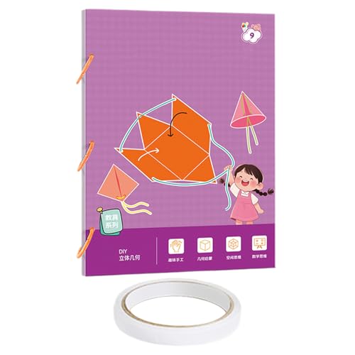 3D Geometrie Lernbuch Mit Zugschnur, Geometrie Für Anfänger Mit 9/12/15 Feststoffe, Lehren Volumen & Oberfläche Formeln, Lernspielzeug Geschenk Für Und Mädchen 3D Geometrie Lernbuch Mit Zugschnur, Geometrie Für Anfänger Mit 9/12/15 Feststoffe, Lehren Volumen & Oberfläche Formeln, Lernspielzeug Geschenk Für Und Mädchen von Nanmiyan