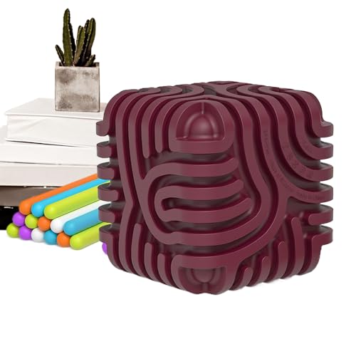 Nanmiyan Silikon Fidget Board | Silikone Fidget Spielzeug Würfel Zur Beruhigung - Taschenformat Entspannungsbegleiter Spielzeug Ab 3 Jahren Für Zuhause Schule Reise von Nanmiyan