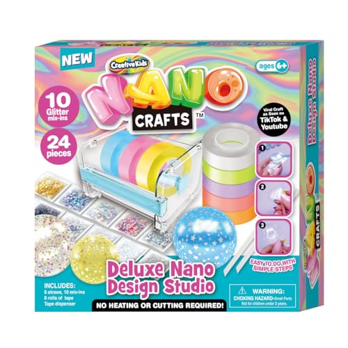 Nano Crafts Creative Kids Nano Tape Band Deluxe Desingn Studio - Kreativ-Set von Nano Crafts