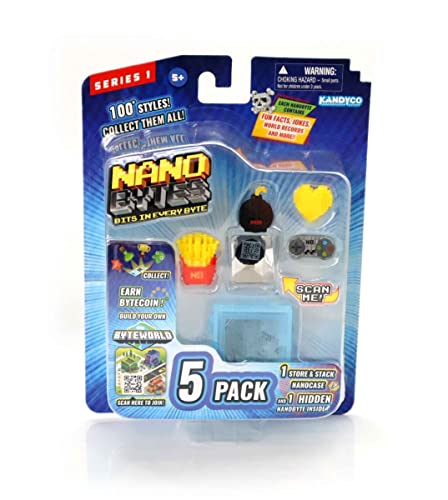 NanoBytes Blister 5-teilig, Sammelfiguren, Spielfiguren, Kinder, 5+ von NanoBytes