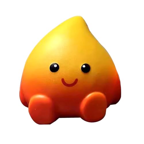 Anti-Stress-Ball – niedliches Quetschspielzeug in Form einer Flamme, weicher Ball im Kawaiii-Design | entspannendes sensorisches Spielzeug, ideal zur Linderung von Angstzuständen und Handtherapie Anti-Stress-Ball – niedliches Quetschspielzeug in Form einer Flamme, weicher Ball im Kawaiii-Design | entspannendes sensorisches Spielzeug, ideal zur Linderung von Angstzuständen und Handtherapie von Naqqios