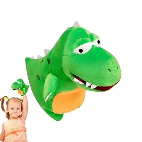 Dinosaurier Handpuppe für - Dinosaurier-Handpuppe, Plüschpuppe, Dinosaurier-Handpuppe, interaktive Spiele, Handpuppengeschichtenspielzeug, weiche Handpuppen Dinosaurier Handpuppe für - Dinosaurier-Handpuppe, Plüschpuppe, Dinosaurier-Handpuppe, interaktive Spiele, Handpuppengeschichtenspielzeug, weiche Handpuppen von Naqqios