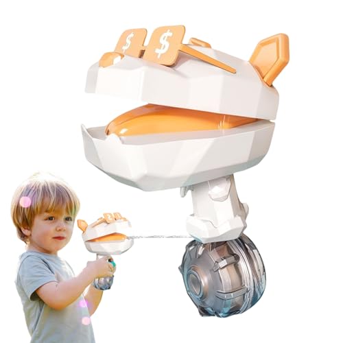 Elektrisches Sprinklerspielzeug in Form eines Hundes – interaktive Wasserpistole, niedliches und tragbares Design | Wasserspielzeug für Pool, Garten, Strand, Sommerspiel, Erfrischung, Outdoor von Naqqios