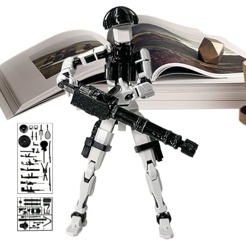 Gemeinsames bewegliches Ornament – bewegliche Actionfigur, kreatives Ornament | Sammlung bewegliches Spielzeug mit mehreren Gelenken, künstlerische Dekoration, mechanisch, für Erwachsene und Gemeinsames bewegliches Ornament – bewegliche Actionfigur, kreatives Ornament | Sammlung bewegliches Spielzeug mit mehreren Gelenken, künstlerische Dekoration, mechanisch, für Erwachsene und von Naqqios