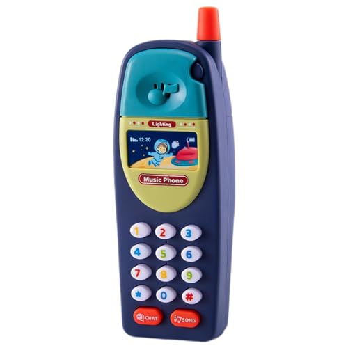 Handyspielzeug für Mobiltelefon, Spielzeug – beruhigender Klang und Licht, Musik-Player auf dem Telefon, lustiges interaktives Telefon für das Erzählen, fördert die Entwicklung Handyspielzeug für Mobiltelefon, Spielzeug – beruhigender Klang und Licht, Musik-Player auf dem Telefon, lustiges interaktives Telefon für das Erzählen, fördert die Entwicklung von Naqqios